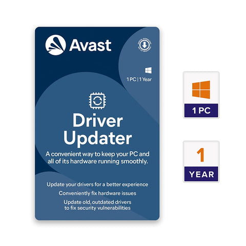 Avast Driver Updater 1-Year / 1-PC