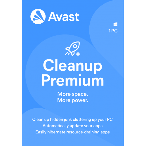 Avast Cleanup Premium - 1-Year / 1-PC