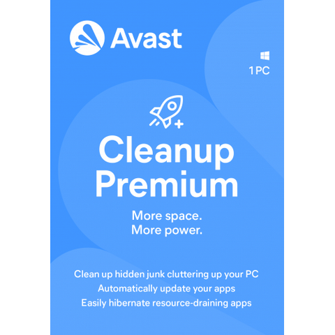 Avast Cleanup Premium - 1-Year / 1-PC