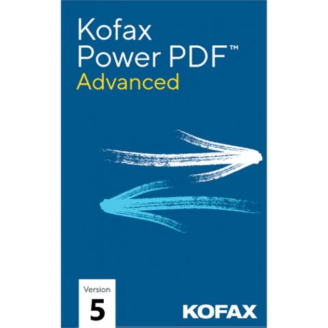 Kofax Power PDF Advanced 5.0 - Lifetime License / 1-PC