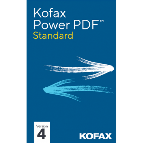 Kofax Power PDF Standard 4.0 - Lifetime License / 1-PC