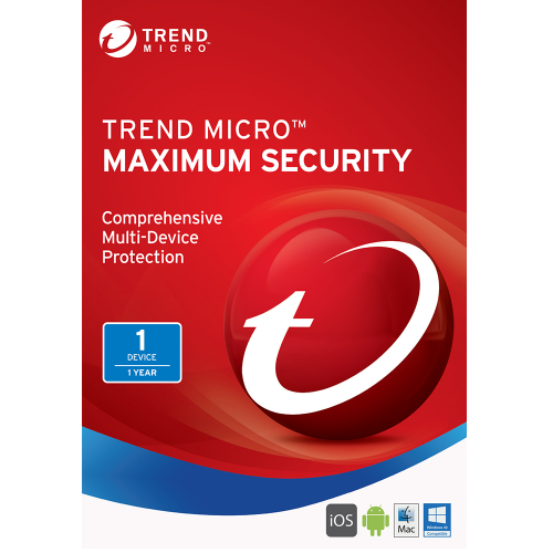 Trend Micro Maximum Security (2023) - 1-Year / 1-Device