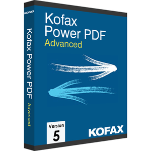 Kofax Power PDF Advanced 5.0 - Lifetime License / 1-PC