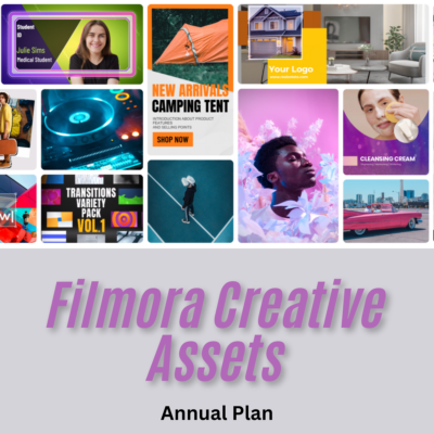 Wondershare Filmora Creative Assets | Pink Diamond Effects (Filmstocks) | Annual Plan