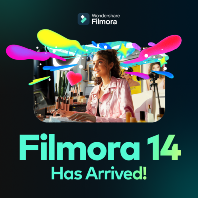 Wondershare Filmora 14 Video Editor | Lifetime License – 1 Device (Windows)