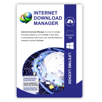 IDM | Internet Download Manager – Lifetime License with Updates – 1 Device