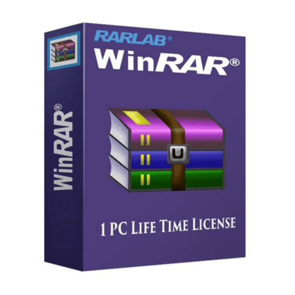 WinRAR: File Compression & Archiving - Lifetime License, Fast & Secure